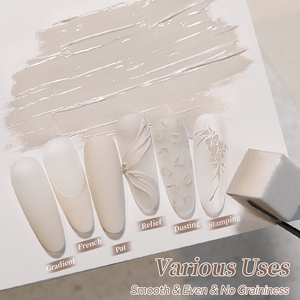 BORN PRETTY OEM 5ml Gel Peinture Ombré Semi-Solide Crème Pat Pat Gel pour la Peinture des Ongles, French Manucure, Logo Personnalisé - Product Image 4