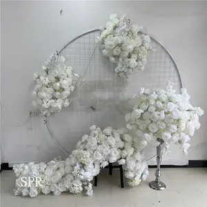 SPR gelin buketi yapay orkide koşucu düğün planlayıcısı düzenleme çelenk dekorasyon topu çiçekler standı masa Centerpiece