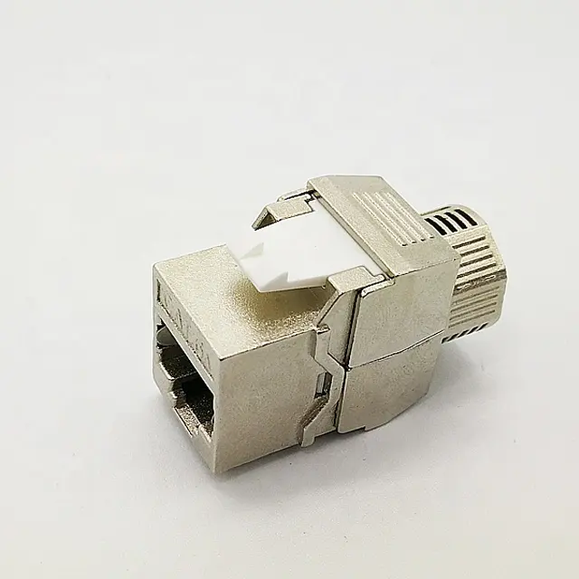 CE RJ45 Cat6A Modular Plugs/Connectors for Solid Wire