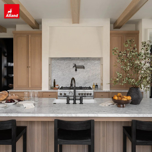 Mobile da <span class=keywords><strong>Cucina</strong></span> Allandcabinet <span class=keywords><strong>in</strong></span> <span class=keywords><strong>Legno</strong></span> Sbiancato con Finitura Transizionale, Unità Incassata con Lavello e <span class=keywords><strong>Piano</strong></span> <span class=keywords><strong>di</strong></span> <span class=keywords><strong>Lavoro</strong></span> <span class=keywords><strong>in</strong></span> Marmo - Product Image 4