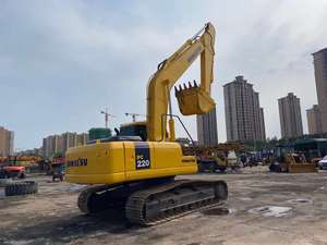 Excavatrice sur chenilles hydraulique d'occasion KOMATSU PC220-7 PC220-8 en excellent état, d'origine, à Shanghai - Product Image 6