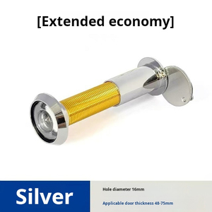 Mirilla para Visor de puerta, mirilla gran angular de 220 grados con 0,63 pulgadas/<span class=keywords><strong>Hotel</strong></span> de 16mm para oficina en casa (<span class=keywords><strong>dorado</strong></span>) - Product Image 3