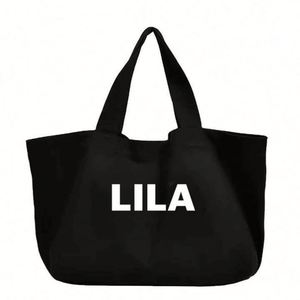 LILA High Quality Diy Custom Printed <b>Canvas</b> Tote Bags Wholesale With Logo Pocket <b>Backpack</b> Fashion School Traveling Shopping Bag - Product Image 2