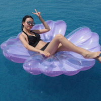 Nouveau design de chaise longue gonflable pour la plage et la piscine, matelas pneumatique en PVC pour les excursions fluviales