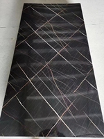 Plaque de marbre PVC 3 mm d'épaisseur, recyclable, imperméable et résistante à l'humidité, carrelage décoratif pour mur de salle de bain avec service de découpe sur mesure