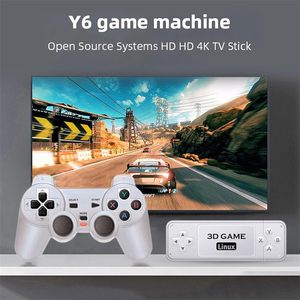 Ye Y6 เกมสติ๊ก 4K HD TV สีขาว จอยไร้สาย 2.4G การ์ด TF 64GB 10000 เกมส์ คอนโซลเกมพกพา 3 มิติ - Product Image 3