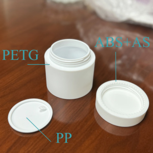 Petg mỹ phẩm lọ nhựa Jar với nắp vặn 200g 150g khối lượng Mặt Kem chai cơ thể bơ Jar 200g 150g100g80g50g - Product Image 3