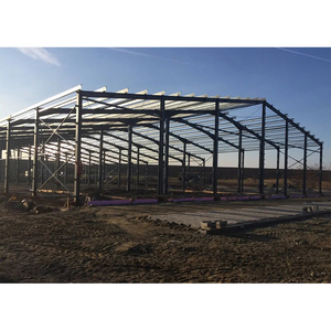 Bâtiment en structure métallique préfabriquée directement en usine pour la construction d'entrepôts et d'ateliers industriels - Product Image 3