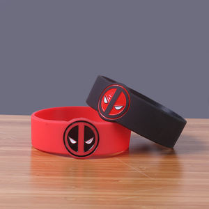 Joli bracelet comique Bracelets en silicone pour enfants Cadeau de fête de la famille Bandes de poignet de fitness parent-enfant - Product Image 6