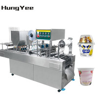 Machine de scellage automatique pneumatique en acier inoxydable 304 avec PLC pour boissons, miel, cosmétiques, savon liquide, jus, lait en poudre, eau