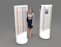 Support de présentation rotatif pour lunettes de soleil, design de présentoir optique pour lunettes de mode, prix d'usine