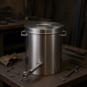 Four de fusion au propane 6 kg en acier inoxydable, four industriel 2400°C, niveau de sécurité élevé - Product Image 2