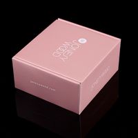 Großhandel akzeptieren kunden spezifische rosa Wellpappe Box faltbare Box Geschenk box für Schuhe Verpackung