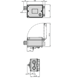 3725 Régulateur à simple action pour vannes pneumatiques à globe et à rotation - Product Image 3
