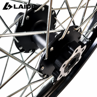 Set Roda untuk Sur Ron Light Bee Roda Depan 1.60 X 19 Roda Belakang 1.85 X 16 Pemasangan Tanpa Kerusakan Suku Cadang Upgrade Rantai
