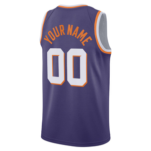 Maillots de basket personnalisés pour hommes avec n'importe quel nom, brodés, uniformes de jeunesse, vêtements de sport avec logos thermocollés - Product Image 4