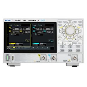 RIGOL DG822 Pro Generador de forma de onda 25MHz 2 canales 16 Bit 625MSa/s - Product Image 1