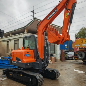 Mini Excavadora Usada Doosan Dh55, Dh60, Dh70, Dh75, Dx55, Mini Excavadora Doosan55 con Cuchilla Topadora de 6 Toneladas, Lista para Enviar - Product Image 2