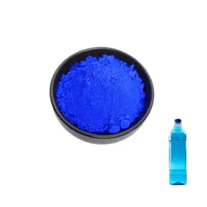 מים מסיס מזון כיתה אורגני כחול ספירולינה E6 E18 E25 E40 כחול פיגמנט Phycocyanin אבקת ספירולינה תמצית Phycocyanin