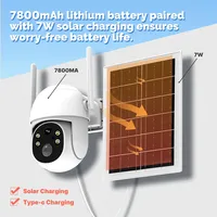Cámara de Seguridad Exterior Inteligente Tuya 4G, 3MP, IP, Detección Humana, Carga Solar, Sin SIM, Nube, Zoom 21x-40x, Gran Angular de 166°
