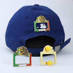 Spille per Cappelli in Metallo Messicano di Alta Qualità, Spille Classiche Personalizzate per Cappelli, Spille con Smalto Morbido e Cartellini - Product Image 2