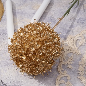 Boule de chrysanthème en plastique faite à la main J154, <span class=keywords><strong>d</strong></span>écoration <span class=keywords><strong>d</strong></span>'Halloween, fleurs artificielles en forme <span class=keywords><strong>d</strong></span>'<span class=keywords><strong>oignon</strong></span> pour la <span class=keywords><strong>d</strong></span>écoration de mariage et de fête - Product Image 4