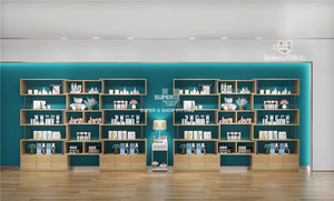 Benutzer definierte <span class=keywords><strong>LED</strong></span>-Beleuchtung Beauty Furniture Kosmetik Vitrine Großhandel Kosmetik <span class=keywords><strong>Display</strong></span> Makeup Store Vitrine - Product Image 5