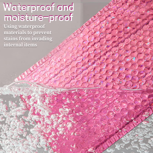 Custom Logo Printed Eco-Friendly Recyclable Poly Bubble Mailer with Padded Design Waterproof & Shock Resistant <b>Packaging</b> - Product Image 1