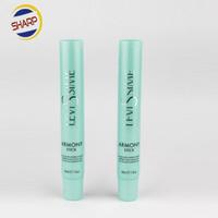 Tube en plastique recyclable de 30ml de bonne qualité avec capuchon à rabat adapté aux types de peau.