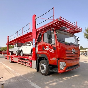 Camion de transport de voitures à deux étages avec pont unique plate-forme coulissante Semi-remorque <span class=keywords><strong>porte</strong></span>-voitures - Product Image 6