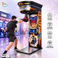 Joy2fun Street Play Amusement Ultimate Coin Operated Boxautomat Electronic Punching Game Hit Arcade Boxer Boxing Machine