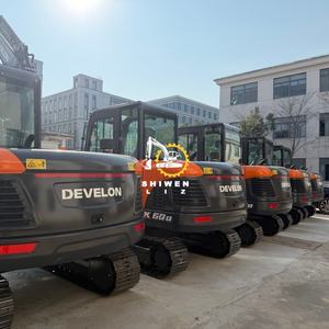 รถขุดมือสองราคาถูก Dx60 DX60D ขาย รถขุดไฮดรอลิกตีนตะขาบ DOOSAN 60 มือสองจากเกาหลี สภาพดี สีแดง - Product Image 5