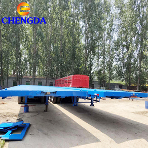 Remolque <span class=keywords><strong>Portacontenedores</strong></span> Usado de 3 Ejes y 40 Pies para Transporte Internacional - Product Image 5