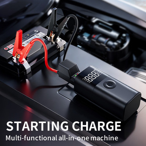 Batterie externe portable 6000 mAh avec pompe à air, démarreur de voiture et alimentation de secours 600A à courant de crête - Product Image 4