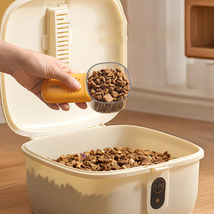 Cuillère à nourriture pour animaux <span class=keywords><strong>de</strong></span> compagnie personnalisée avec poignée amovible pour mesurer les croquettes pour chiens et chats, design durable, accessoires pour animaux <span class=keywords><strong>de</strong></span> compagnie - Product Image 4
