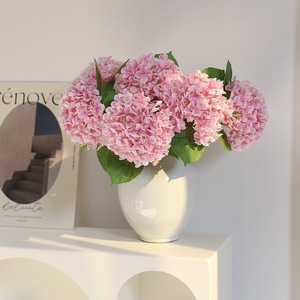 Meilleures ventes 2026 : Fleurs d'hortensia à toucher réel, <span class=keywords><strong>tige</strong></span> unique, aspect humide, pour mariages et décorations intérieures - Product Image 6