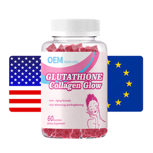 Gomitas Blanqueadoras de Piel al por Mayor de Fábrica, Suplementos de Colágeno y L-Glutatión, Cumplen con las Normas de EE. UU./UE, Suplemento Vegano - Product Image 1