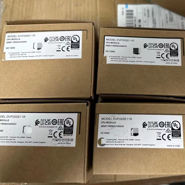 New and Original DVP26SE11R PLC Module Stock in Warehouse PLC Programming Controller