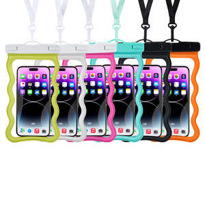 Nueva Funda Impermeable Transparente para Teléfono Móvil con Diseño de Ondas, Pantalla de 7 Pulgadas, para Deportes Acuáticos como Natación, Buceo y Drifting - Product Image 6