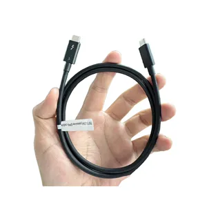 Thunderbolt 5 Câble actif 5A Charge rapide Données bidirectionnelles Affichage 80Gbps Multi 8K Compatible avec l'appareil USB4 Thunderbolt 3