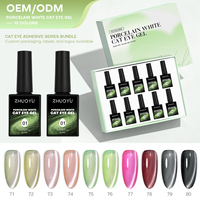 Vernis Gel UV Professionnel Effet Œil de Chat Magnétique OEM, Liquide Non Toxique, Sans HEMA, Sans TPO, Personnalisable avec Logo, 15ml