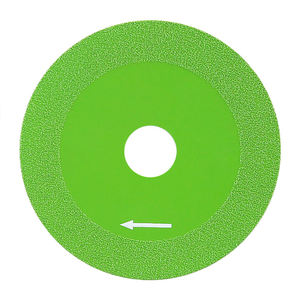 Lame de scie diamantée de coupe de verre brasé sous vide de 100x30mm pour couper et meuler le verre de marbre de porcelaine - Product Image 3