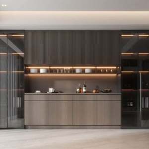 Muebles Modernos y Lujosos Personalizables para Cocina y Sala de Estar, Gabinetes para Vino y Comedor Hechos en China - Product Image 4