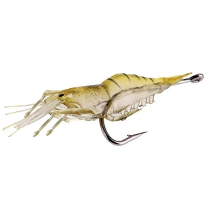 Appât souple pour crevettes personnalisable de 50 mm, semi-transparent, artificiel, pour l'océan, le lac, la rivière, appât à marque privée - Product Image 2