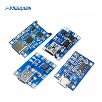 TP4056 18650 Mô-đun 5V 1A Micro USB Type-C Cổng Mini Pin Sạc Pin Lithium Bộ Sạc Mô-đun Bảo Vệ Chức Năng Kép