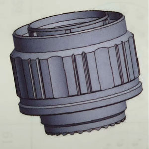 Connecteurs électriques à fiches circulaires femelles AVIC J599 III Series avec 16 cœurs, conception légère - Product Image 1