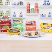 Meilleure Vente 2024 : Sardines Épicées en Conserve à l'Huile avec Corps, Certifiées Halal, Goût Naturel Frais pour la Cuisine et les Mélange Alimentaires