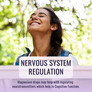 <strong>Magnesium</strong> <strong>Glycinate</strong> Drops Oral Liquid Improve Memory or Sleep 60mL Per Bottle Supplement CGMP - Product Image 3