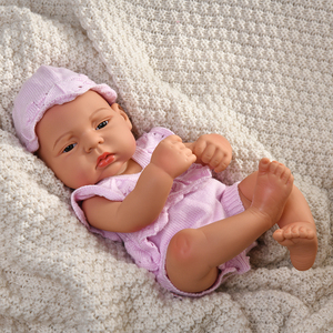 Yeezwood Nuova Bambola Reborn da 40cm per Bambine, Stile Moderno, Corpo Completo in Vinile, Realistica in Silicone - Product Image 3