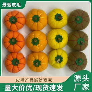 Custom Colors Size Thanksgiving Large Needle Felt <b>Halloween</b> Pumpkin Toys <b>Party</b> Dressing Ready to Ship - Product Image 2